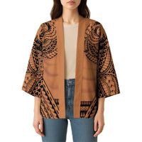 Polynesian Tattoo Inspired Cosplay Costume Kimono Tribal Warrior - Polynesian Pride