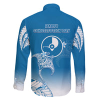 FSM Yap Constitution Day Family Matching Puletasi Dress and Hawaiian Shirt Polynesian Batoids LT05 - Polynesian Pride