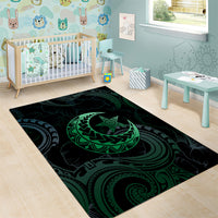 Polynesia Area Rug With Islam Crescent And Star LT05 - Polynesian Pride