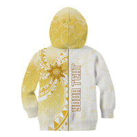 Personalised Polynesia Kid Hoodie Bahai Faith Symbol LT05 - Polynesian Pride