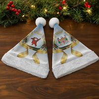 Fiji Christmas Santa Hat Snow Globe With Fijian Santa LT05 - Polynesian Pride