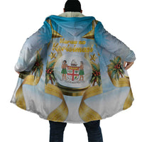 Fiji Christmas Cloak Snow Globe With Fijian Santa LT05