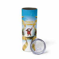 Fiji Christmas Skinny Tumbler Snow Globe With Fijian Santa LT05