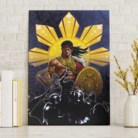 Philippines The First Hero Canvas Wall Art Lapu Lapu Know Your Roots