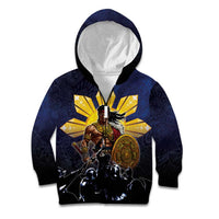 Philippines The First Hero Kid Hoodie Lapu Lapu Know Your Roots