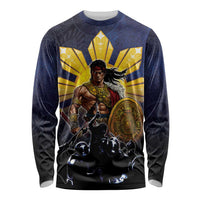 Philippines The First Hero Long Sleeve Shirt Lapu Lapu Know Your Roots