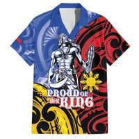 Philippines Lapu-Lapu Family Matching Long Sleeve Bodycon Dress and Hawaiian Shirt Proud Of My King