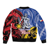 Philippines Lapu-Lapu Sleeve Zip Bomber Jacket Proud Of My King