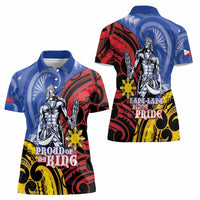 Philippines Lapu-Lapu Women Polo Shirt Proud Of My King