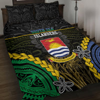 South Sea Islanders And Gilbert Islands Quilt Bed Set Kanakas Polynesian Pattern