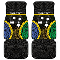 South Sea Islanders And New Caledonia Car Mats Kanakas Polynesian Pattern