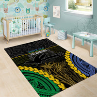 South Sea Islanders And New Ireland Area Rug Kanakas Polynesian Pattern