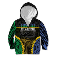 Personalised South Sea Islanders And New Ireland Kid Hoodie Kanakas Polynesian Pattern