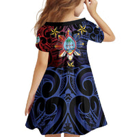 Philippines Guam Family Matching Tank Maxi Dress and Hawaiian Shirt Filipino Sun With Guaman Seal LT05 - Polynesian Pride