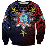 Philippines Guam Sweatshirt Filipino Sun With Guaman Seal