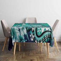 Fiji Born Indian Tablecloth Palm Paisley With Tapa Pattern