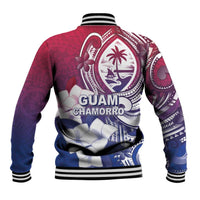 Guam Gadao Baseball Jacket Hafa Adai Micronesian Tribal Pattern LT05 - Polynesian Pride