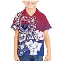 Guam Gadao Family Matching Mermaid Dress and Hawaiian Shirt Hafa Adai Micronesian Tribal Pattern