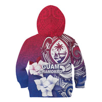 Guam Gadao Kid Hoodie Hafa Adai Micronesian Tribal Pattern