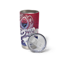 Guam Gadao Tumbler Cup Hafa Adai Micronesian Tribal Pattern