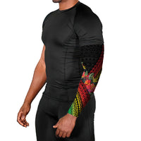 Retro Hawaiian Singer Arm Sleeves Polynesian Style Tropical Flowers