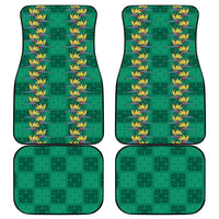 Hawaii Waikiki King Car Mats Green Quilt With Pua Manu