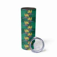 Hawaii Waikiki King Skinny Tumbler Green Quilt With Pua Manu