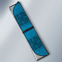 Hawaii Waikiki King Auto Sun Shade Blue Quilt With Pua Manu