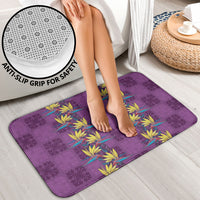 Hawaii Waikiki King Bathroom Set Purple Quilt With Pua Manu