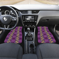 Hawaii Waikiki King Car Mats Purple Quilt With Pua Manu