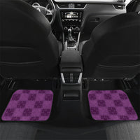 Hawaii Waikiki King Car Mats Purple Quilt With Pua Manu