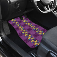 Hawaii Waikiki King Car Mats Purple Quilt With Pua Manu