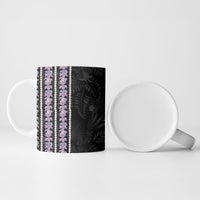 Hawaii Queen Liliuokalani Ceramic Mug Hawaiian Lei Pua Kalaunu