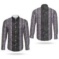 Hawaii Queen Liliuokalani Couples Matching Mermaid Dress and Long Sleeve Button Shirt Hawaiian Lei Pua Kalaunu