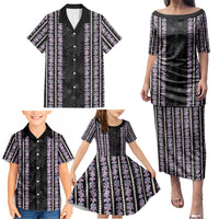 Hawaii Queen Liliuokalani Family Matching Puletasi and Hawaiian Shirt Hawaiian Lei Pua Kalaunu