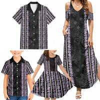 Hawaii Queen Liliuokalani Family Matching Summer Maxi Dress and Hawaiian Shirt Hawaiian Lei Pua Kalaunu