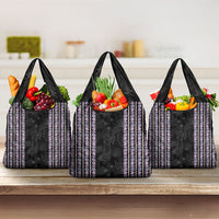 Hawaii Queen Liliuokalani Grocery Bag Hawaiian Lei Pua Kalaunu
