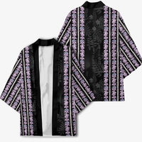 Hawaii Queen Liliuokalani Kimono Hawaiian Lei Pua Kalaunu