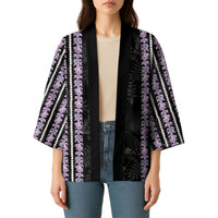 Hawaii Queen Liliuokalani Kimono Hawaiian Lei Pua Kalaunu