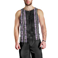 Hawaii Queen Liliuokalani Men Tank Top Hawaiian Lei Pua Kalaunu
