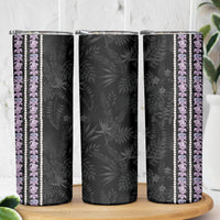 Hawaii Queen Liliuokalani Skinny Tumbler Hawaiian Lei Pua Kalaunu
