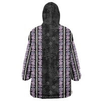 Hawaii Queen Liliuokalani Wearable Blanket Hoodie Hawaiian Lei Pua Kalaunu