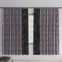 Hawaii Queen Liliuokalani Window Curtain Hawaiian Lei Pua Kalaunu