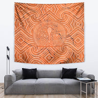 Lapita Culture Tapestry Iconic Double Face Pattern LT05 - Polynesian Pride