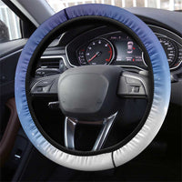 Samoa Christmas Steering Wheel Cover Snow Globe With Samoan Santa - Polynesian Pride