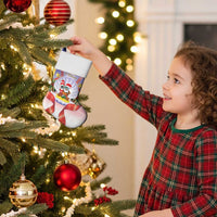 American Samoa Christmas Stocking Seashell Santa Beach Vibes - Polynesian Pride