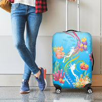 Under The Sea Scuba Diving Luggage Cover Polynesian Pattern LT05 - Polynesian Pride