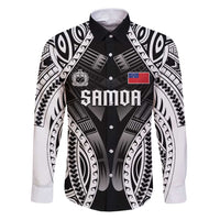 Personalised Remember Samoa Black Saturday Family Matching Puletasi and Hawaiian Shirt Samoa Mo Samoa - Polynesian Pride
