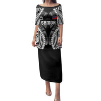 Personalised Remember Samoa Black Saturday Family Matching Puletasi and Hawaiian Shirt Samoa Mo Samoa - Polynesian Pride