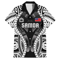 Personalised Remember Samoa Black Saturday Family Matching Summer Maxi Dress and Hawaiian Shirt Samoa Mo Samoa - Polynesian Pride